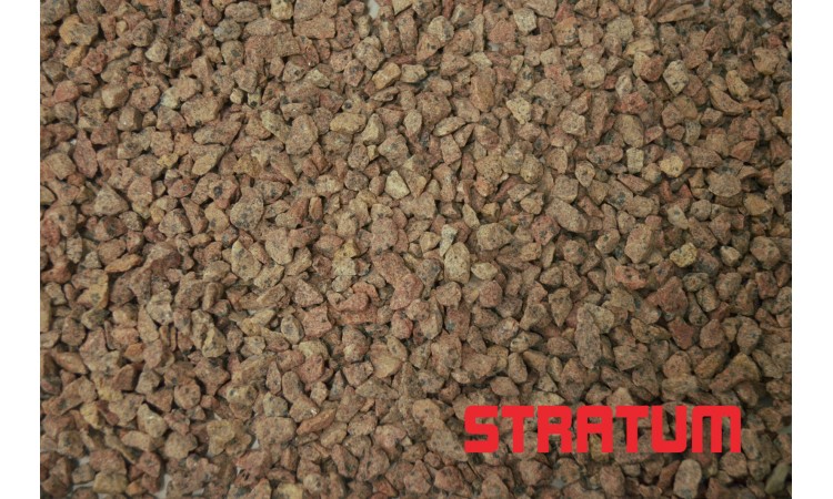 Raudona granito skalda 5-8 mm (1 tona)