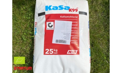 Kalio chloridas KaSa K99 (pašarų priedas), 25 kg